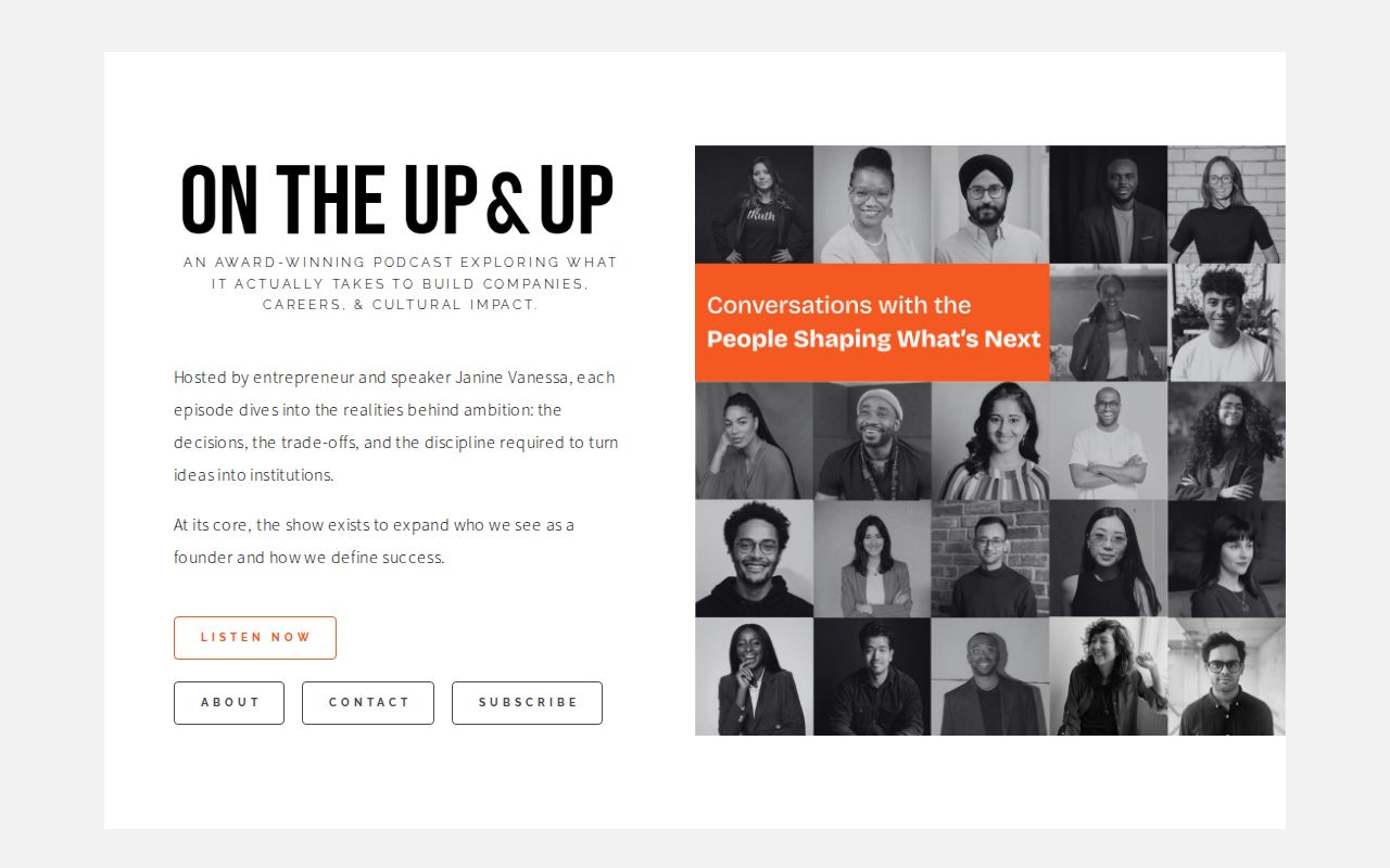 On the Up & Up Podcast